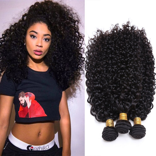 12A Brazilian Wet and Wavy Bundles Virgin Human Hair 4 Bundle Deals Afro Kinky Curly Hair Extension Cheveux Humain Cheap Bundles